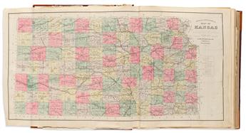 (KANSAS.) Louis H. Everts. The Official State Atlas of Kansas.